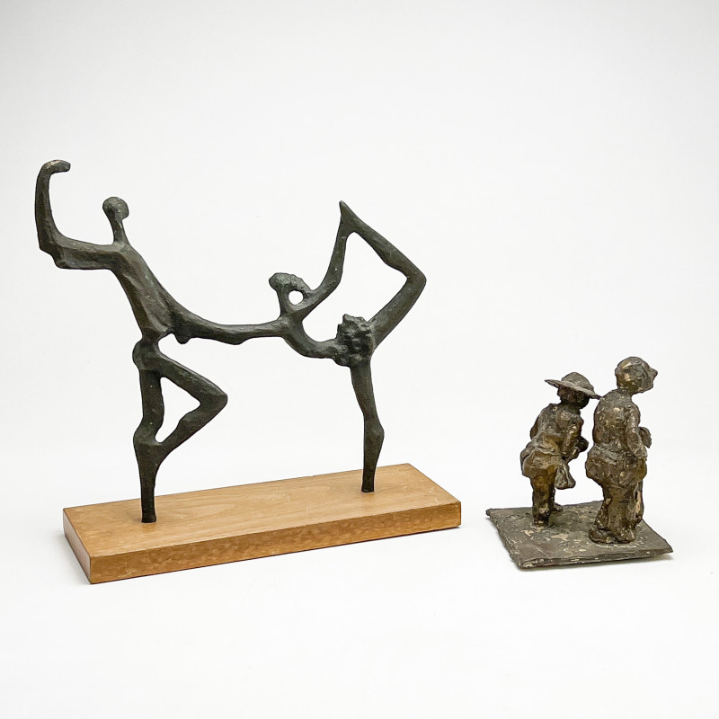 Figural Bronzes, Group of 2
