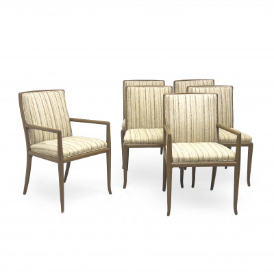 Image for Lot T.H. Robsjohn-Gibbings - Dining Chairs, Group of 6