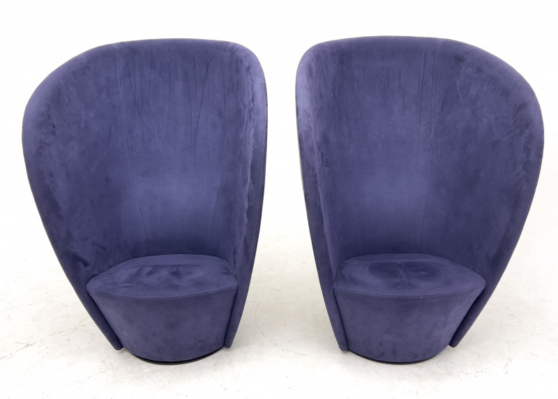 Hightower Shelter Lounge Chairs, Pair