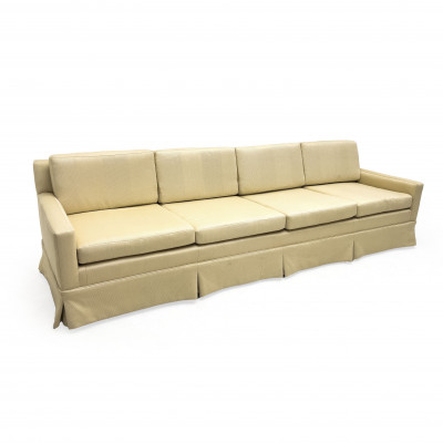 Image for Lot Mid Century Modern Probber Style Long Sofa