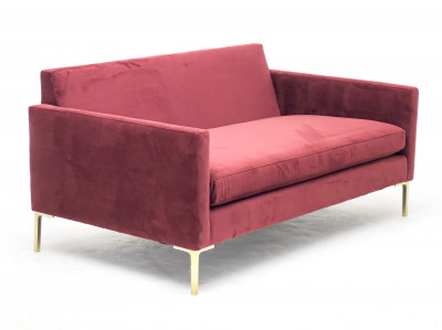 ABC Cobble Hill Modern Velvet Sofa