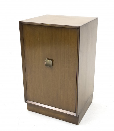 Small Mahogany Mid Century Modern Cabinet