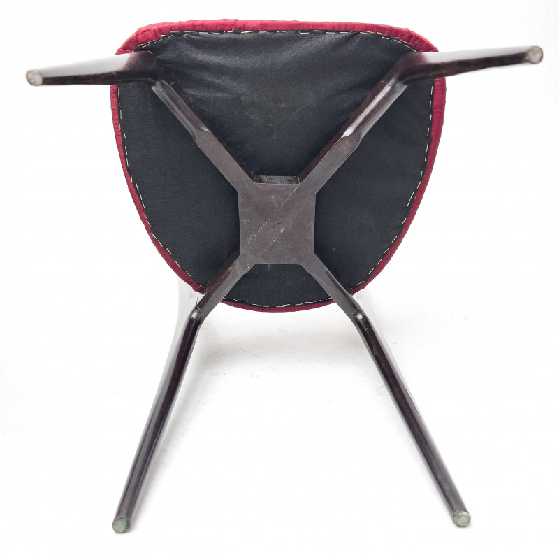 Ico Parisi - Mahogany Dining Chairs, Group of 6