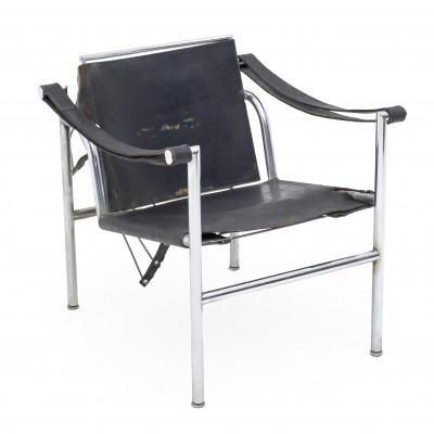 Image for Lot Pierre Jeanneret - LC1 Chair