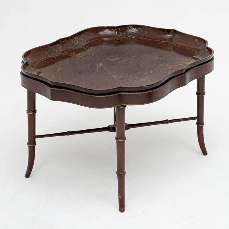 Chinoiserie Lacquer Tray Top Table