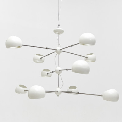 Image for Lot David Weeks Studio - Boi Tiered Pendant in White