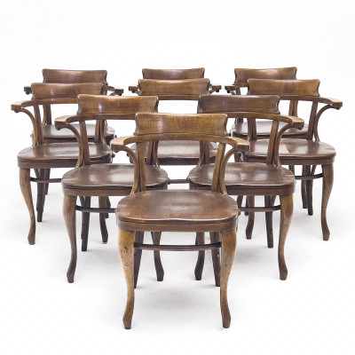 9 Kohn Munson Chairs