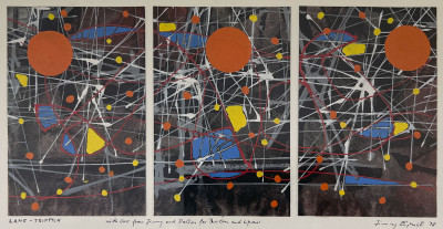 Image for Lot Jimmy Ernst - Lane - Triptych