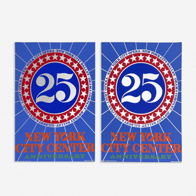 Image for Lot Robert Indiana - New York City Center 25th Anniversary