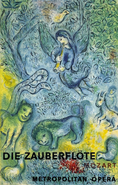 Image for Lot after Marc Chagall - Die Zauberflöte / The Magic Flute Poster