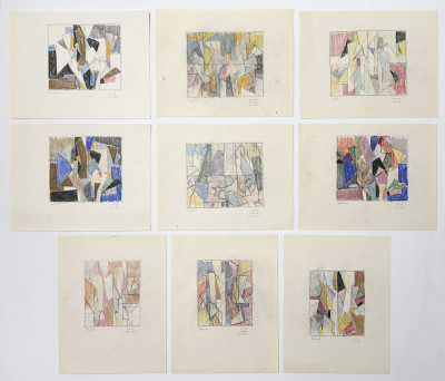 Bruce Boice - Collection of 12 Drawings