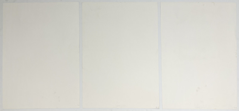 Paul Sarkisian - Untitled (Compositions), Group of 3