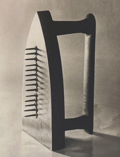 A Photograph of Man Ray's Cadeau (1934)