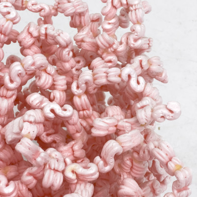 Tom Friedman - Pink Packing Peanuts Cube