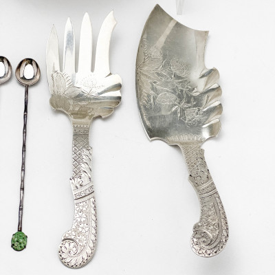 George Jensen, Buccelati, and Others Sterling Silver Group