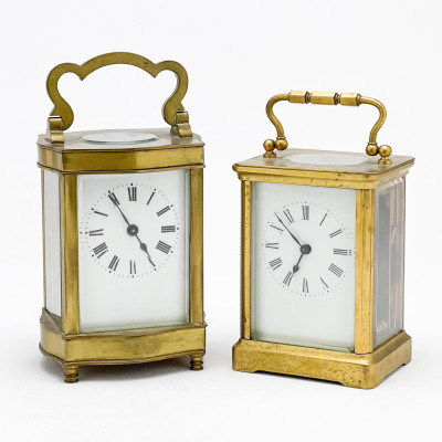Image for Lot Carriage Clocks, Group of 2