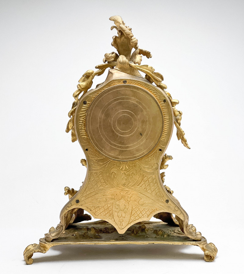 Louis XV style Mantle Clock