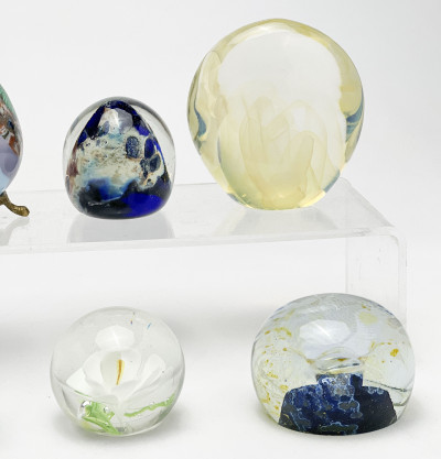 Glass Paperweights, Group of 11