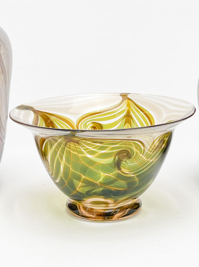 Art Glass Vases, Group of 3