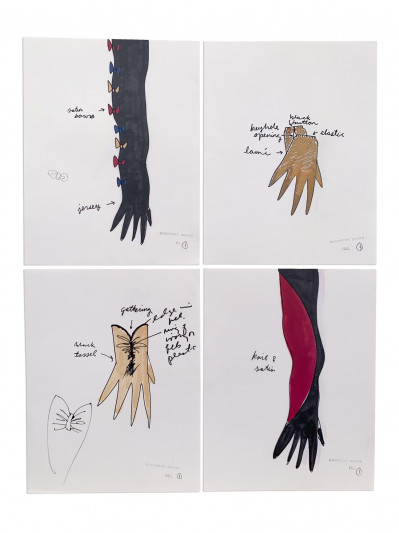 Image for Lot Geoffrey Beene - 21 Glove Designs
