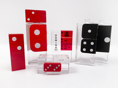 Geoffrey Beene Studio - Domino Red Fragrance Graphics