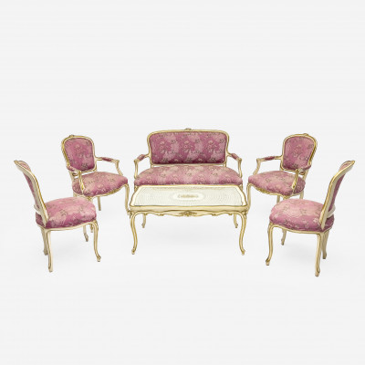 Image for Lot Louis XVI Salon Style Suite, Group of 6