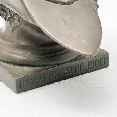Hawaiian Surf Rider Bronze Sculpture
