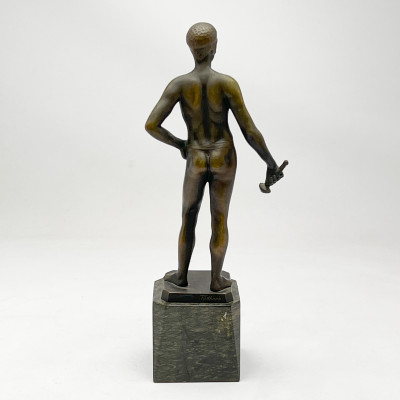 Art Deco Classical Athlete Bronze