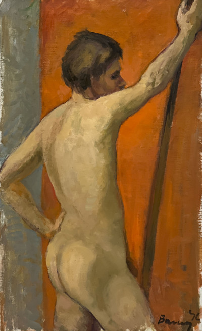 Image for Lot Albert Bela Bauer - Male Nude