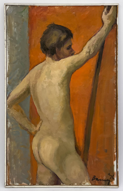 Albert Bela Bauer - Male Nude