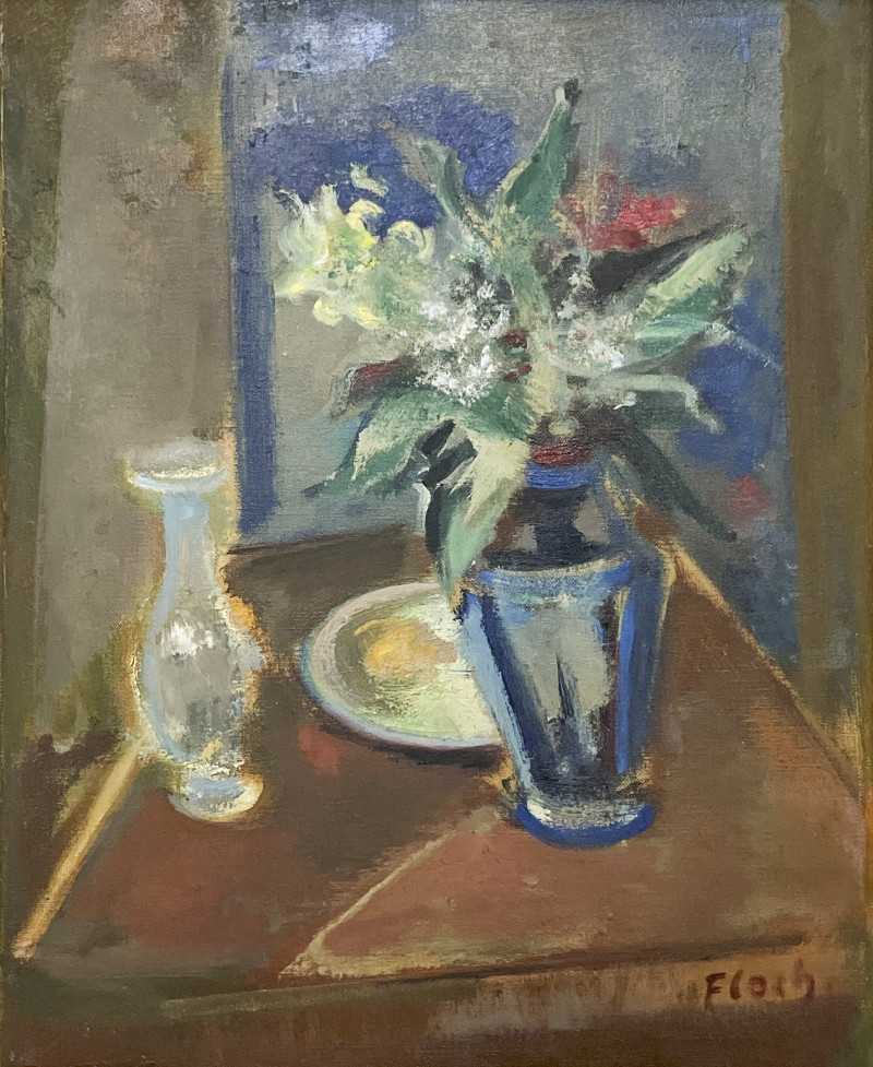 Joseph Floch - Still Life with Flowers in Vase