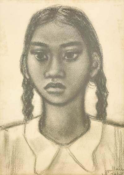 Image for Lot Jacques Boullaire - Untitled (Tahitian Woman)