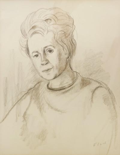Image for Lot Joseph Floch - Portrait of a Woman