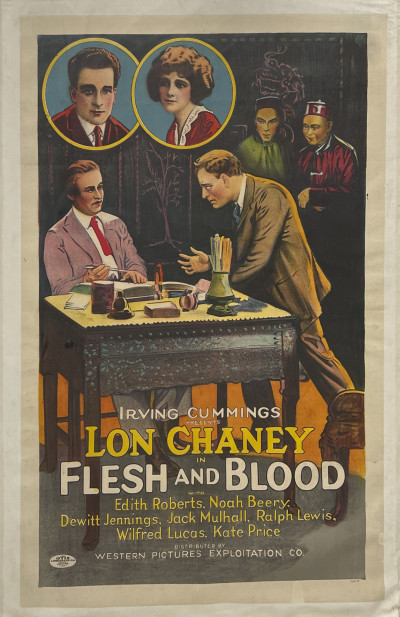 Image for Lot Flesh and Blood (1922), Original Movie Poster