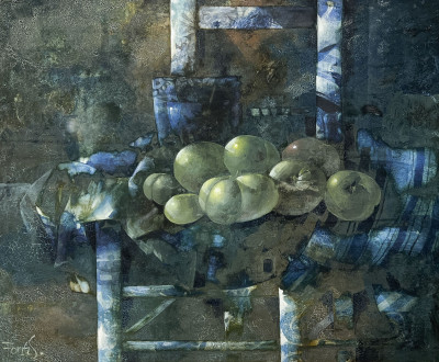 Image for Lot Pau Lluis Fornes - Still Life with Green Tomatoes