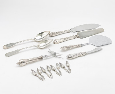 Image for Lot Sterling Flatware, Group of 11