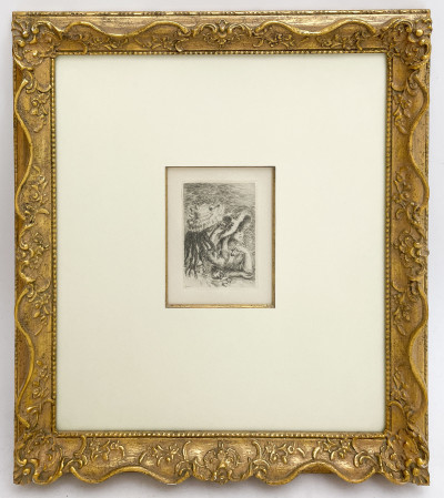 after Pierre Auguste Renoir - Le Chapeau Epingle