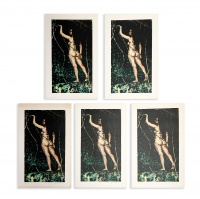 Image for Lot John Clem Clarke - Untitled (Female Nude) (Group of 5)