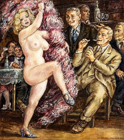 Image for Lot after Reginald Marsh - Down at Jimmy Kelly’s