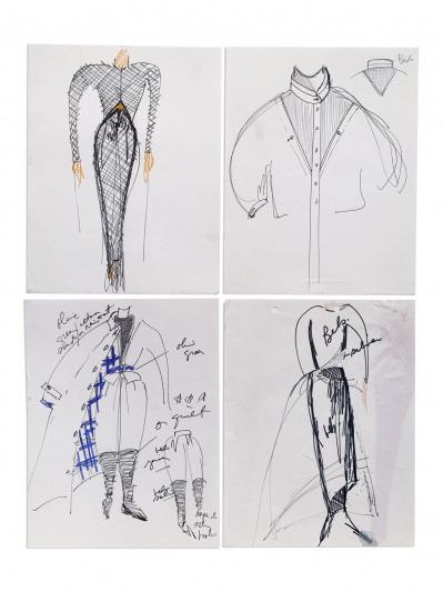 Geoffrey Beene - 27 Fashion Illustrations