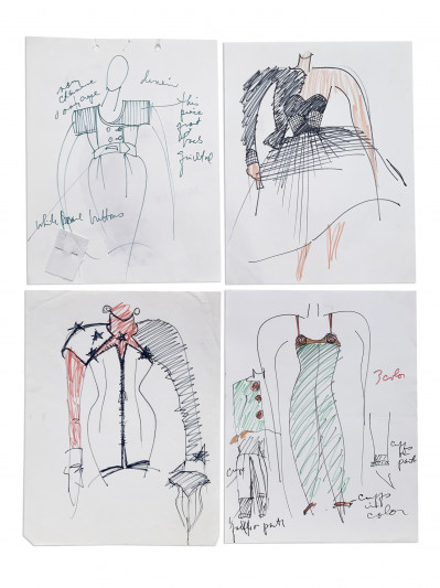 Geoffrey Beene - 27 Fashion Illustrations