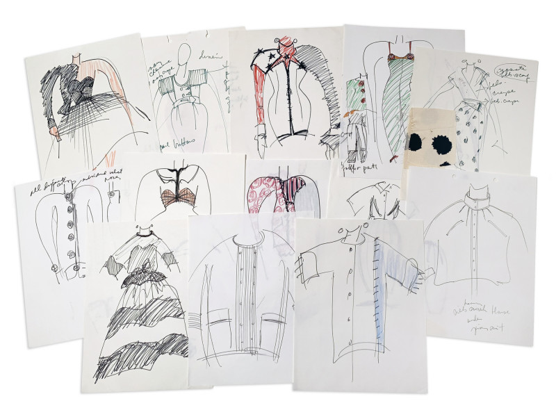 Geoffrey Beene - 25 Fashion Illustrations