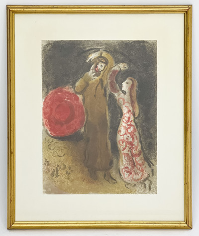 Marc Chagall - Meeting of Ruth and Boaz