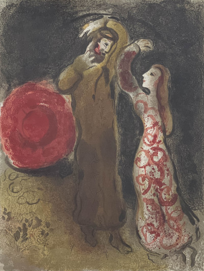 Image for Lot Marc Chagall - Meeting of Ruth and Boaz