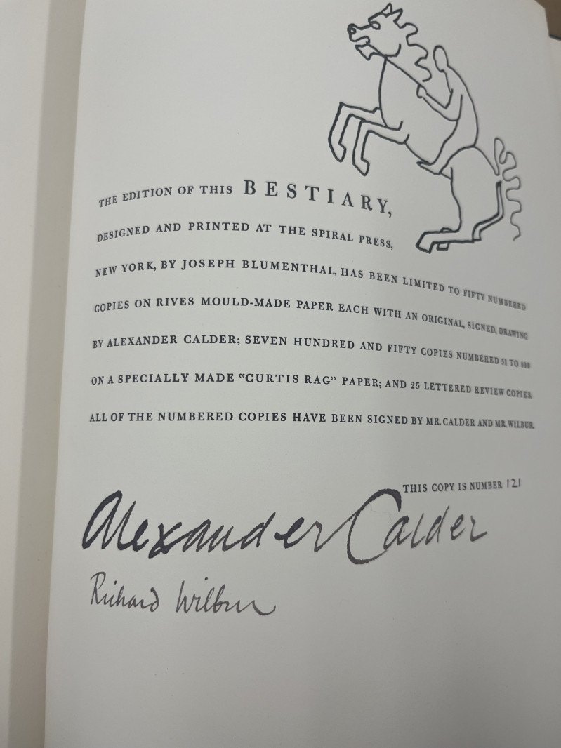Alexander Calder - A Bestiary