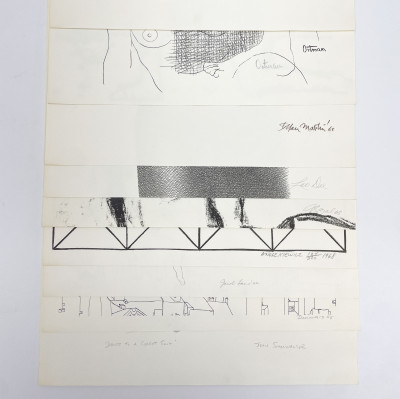 George Segal, Richard Anuskiewicz, et. al. Fall 1961 / Portfolio of Prints