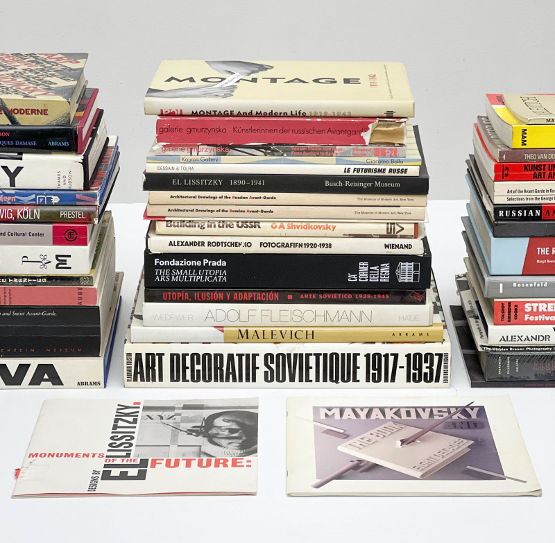 Russian and European Avant-garde Art Books