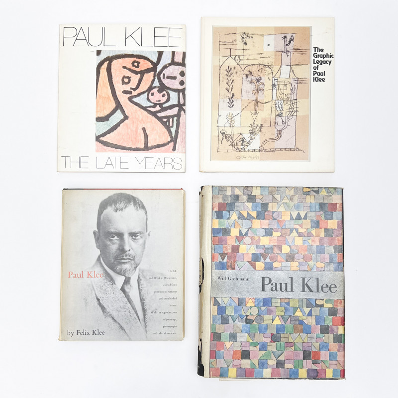 Paul Klee Exhibition Catalogues and Books, Group of 8