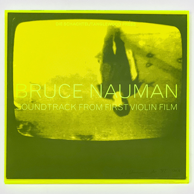 Bruce Nauman - Soundtrack from First Violin Film