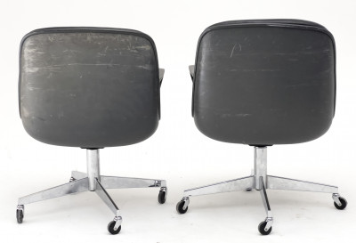 Knoll International - Pollock Chairs, Pair